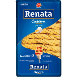 MASSA CASEIRA RENATA COM OVOS 500G TALHARIM N2